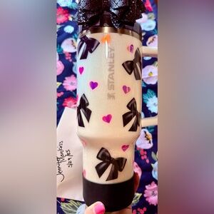 Custom Glittered & Epoxied Stanley 40oz
